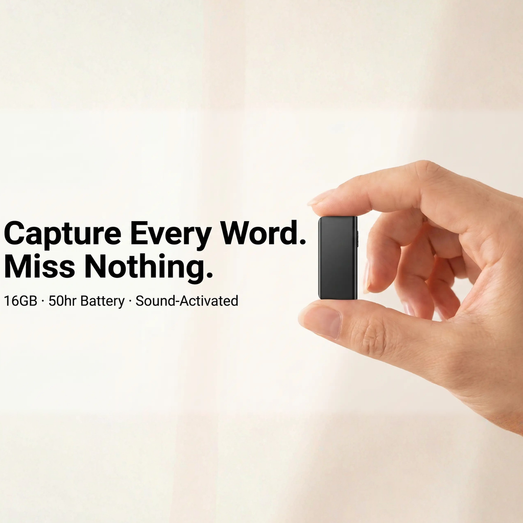 Avtoit | Miniature Voice Recorder – Small, Discreet, and Powerful Audio Capture | Perfect for Stealth Recording and Voice Activation