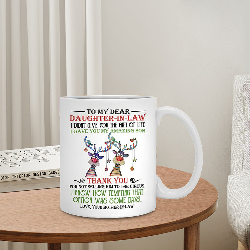 Avtoit | I have given you my amazing son - Best gift for daughter-in-law mugs