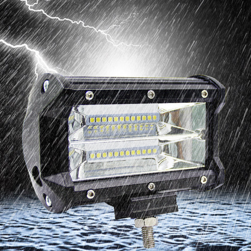 Avtoit | 5 Inch Amber White Light Strobe Work Light Pods