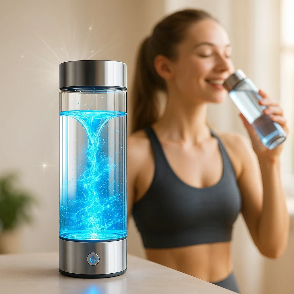 Avtoit | Hydrogen Water Bottle | USB Rechargeable, Anti-Inflammatory & Perfect for Daily Hydration and Wellness