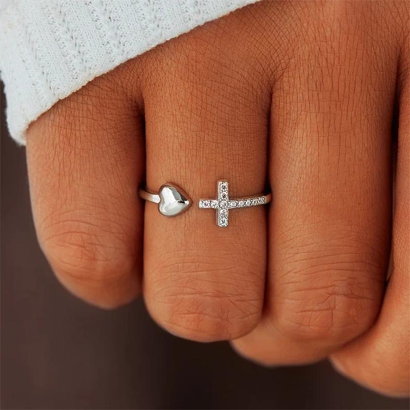 Avtoit | Love S925 Sterling Silver Cross Ring