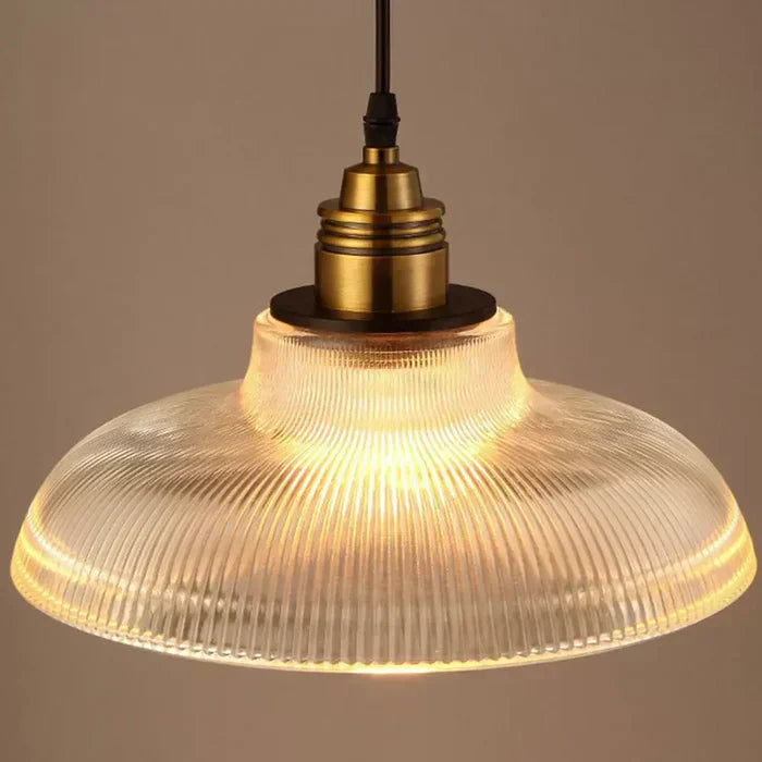 Avtoit | Glass Pendant Light | Adjustable Cable, Warm Light Effect & Ideal for Kitchen and Dining Spaces