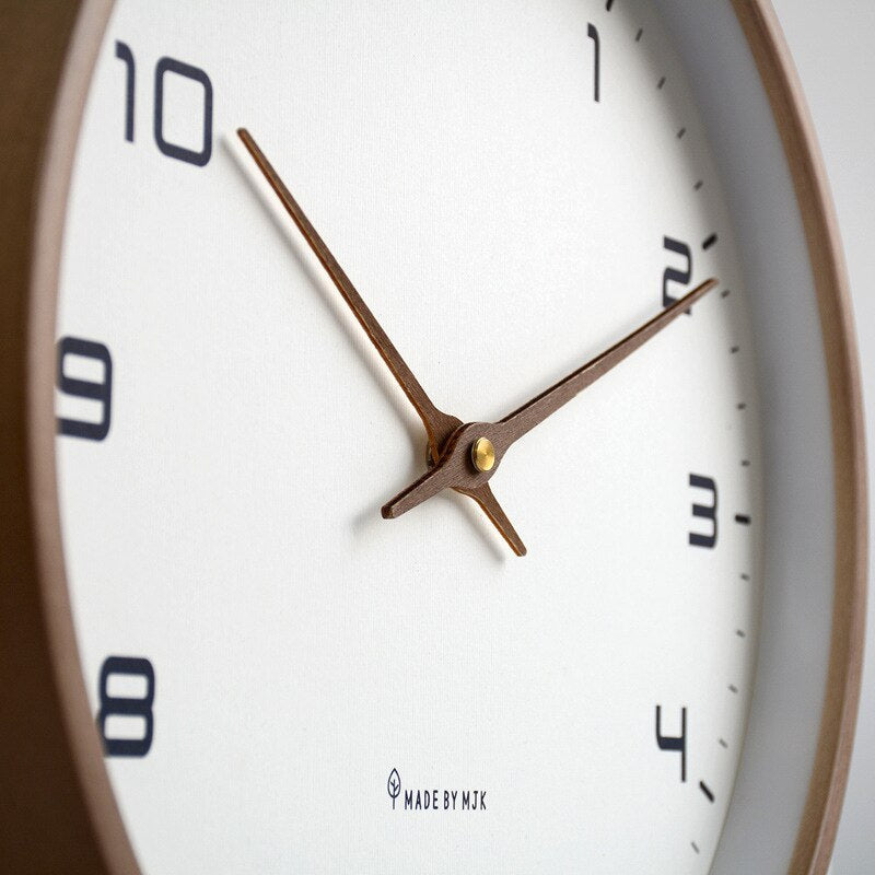 Avtoit | Scandinavian Simplicity Wooden Wall Clock – Elegant Minimalism