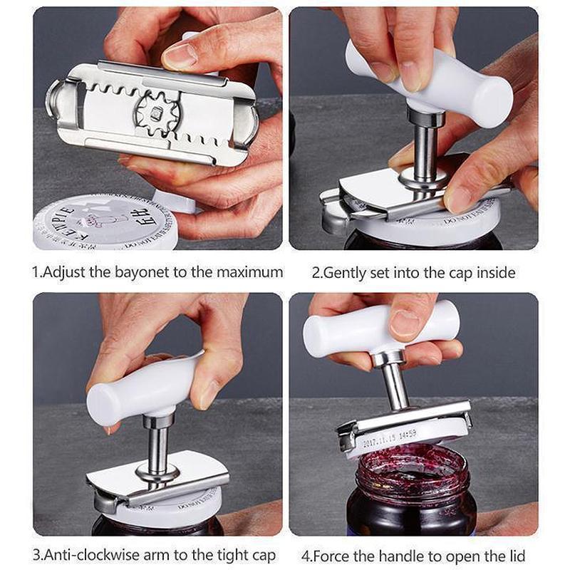 Avtoit | Adjustable Stainless Steel Bottle Opener Can Seal