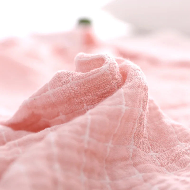 Avtoit | Simple Casual Cotton Blanket in Checkered Design – Soft and Comfortable for Your Home
