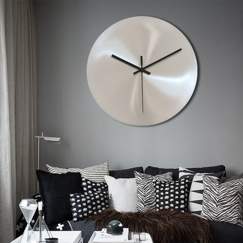 Avtoit | SteelTime - Sleek Stainless Steel Wall Clock