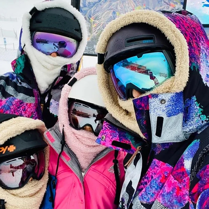 Avtoit | Ski mask with Sherpa hood