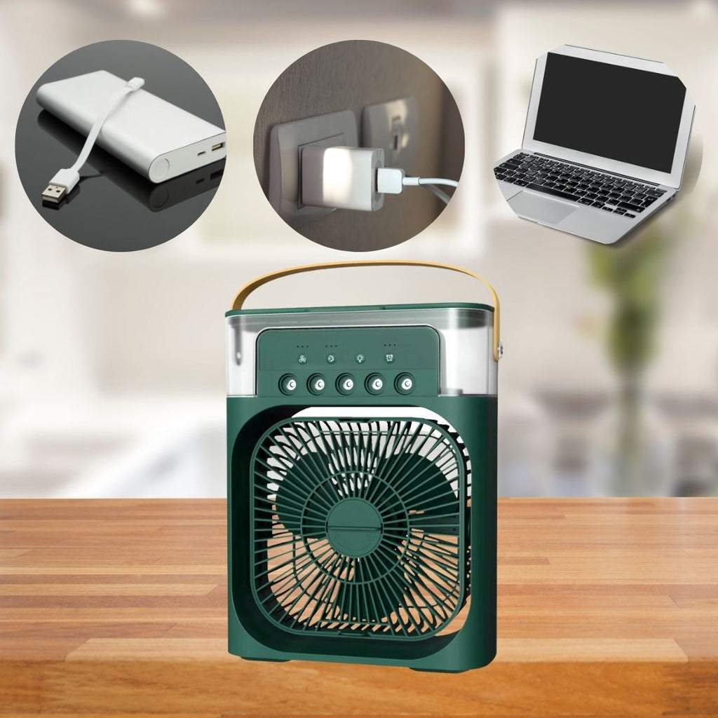 Avtoit | 3-in-1 Air Cooler Humidifier | Portable, Adjustable Fan Speeds & Ideal for Bedrooms, Offices & Small Spaces