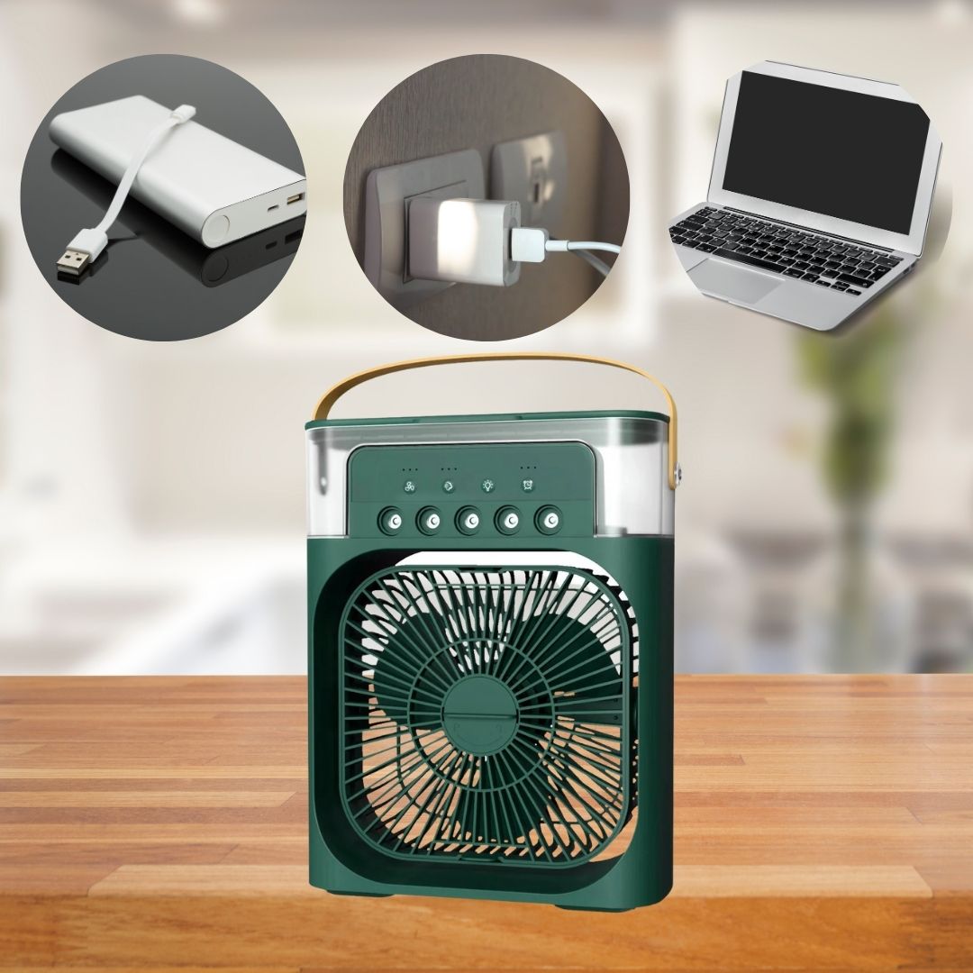 Avtoit | 3-in-1 Air Cooler Humidifier | Portable, Adjustable Fan Speeds & Ideal for Bedrooms, Offices & Small Spaces