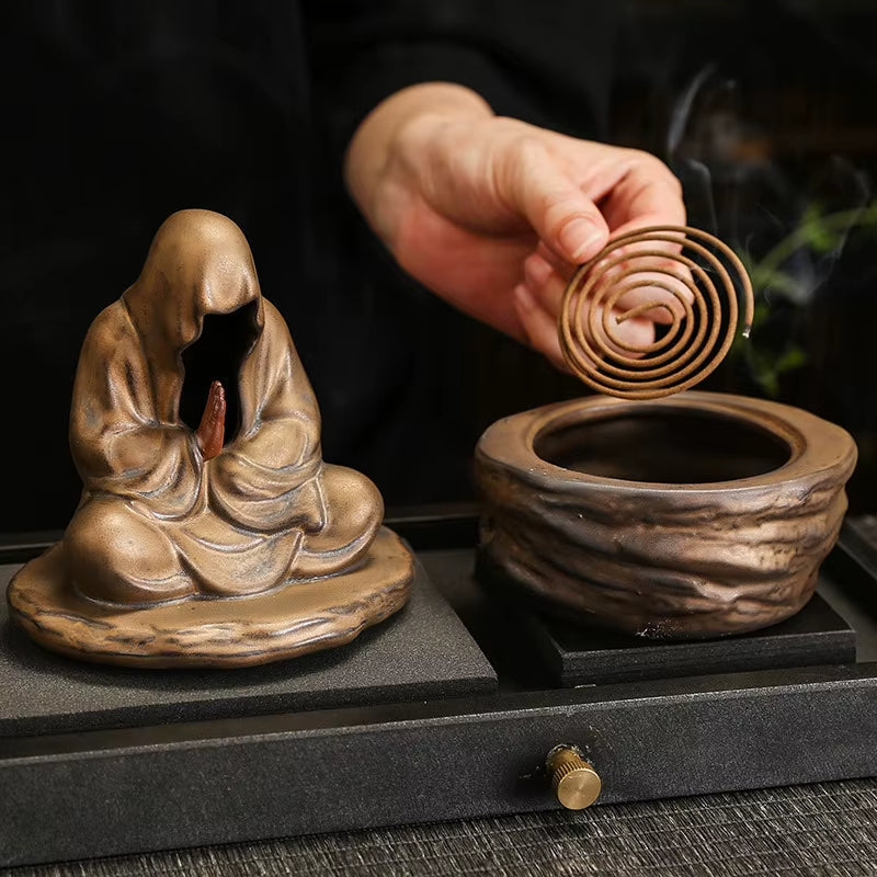 Avtoit | Silent Monk Backflow Ceramic Incense Burner