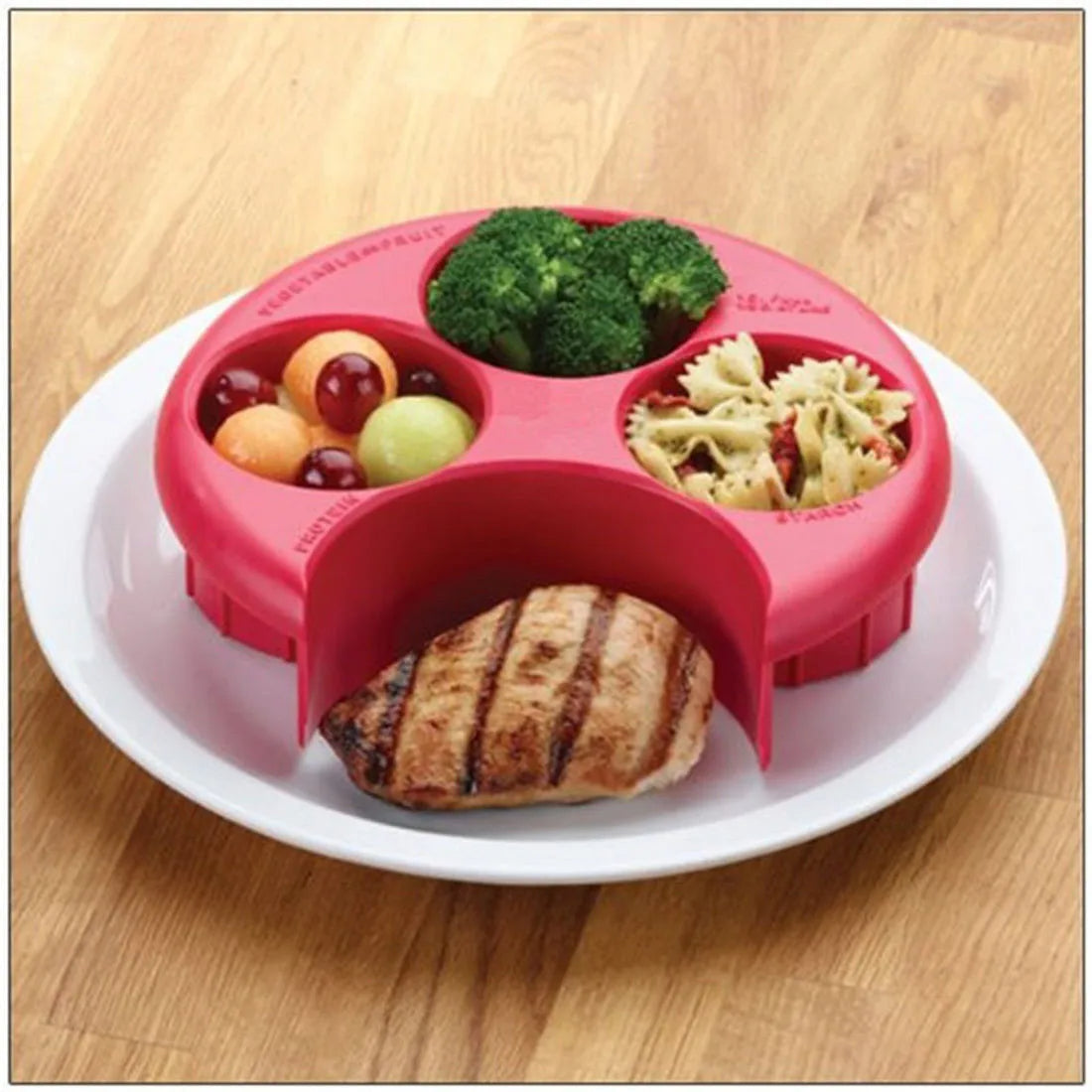Avtoit | Kids Food Four-Section Portion-Control Serving Tray