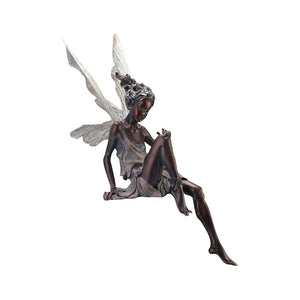 Avtoit | Statue of sitting fairy in the garden