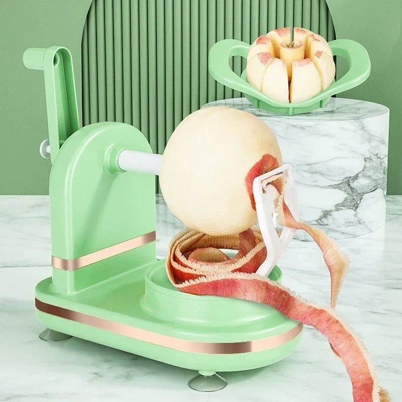 Avtoit | Simple vegetable and fruit peeler with hand crank – For effortless peeling