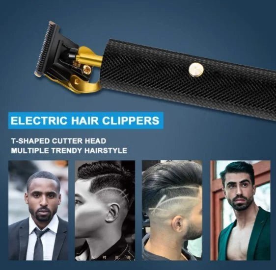 Cordless T-Blade Hair Trimmer with Close-Cut Function
