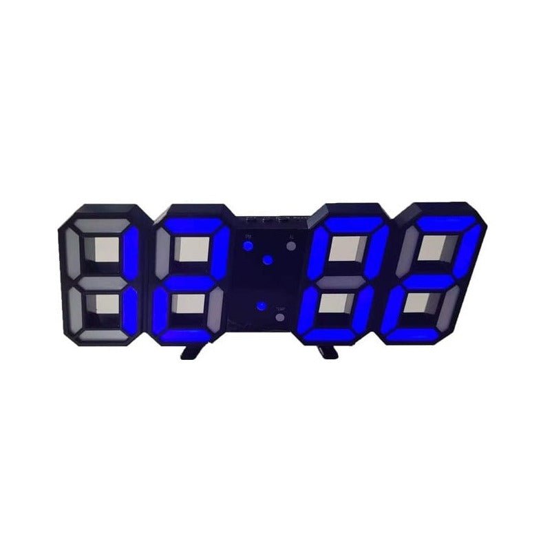 Avtoit | Digital 3D LED Wall Clock – Modern Design with Dimming Function and Optimal Visibility