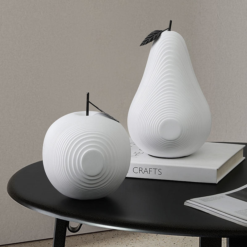 Avtoit | Texture Fruit Apple & Pear Sculpture
