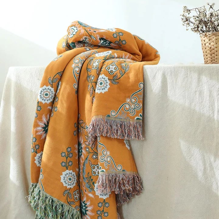 Avtoit | Cotton Queen Bedcover Sofa Blanket