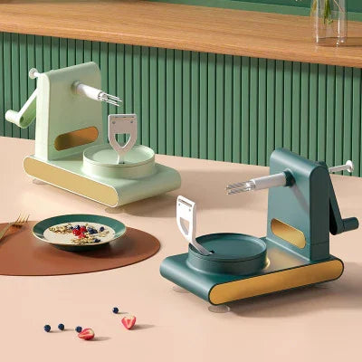 Avtoit | Simple vegetable and fruit peeler with hand crank – For effortless peeling