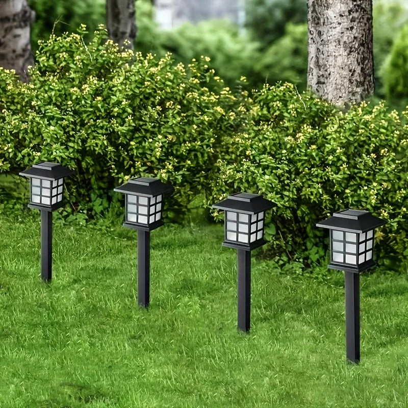 Avtoit | Solar Garden Lights in Lantern Style – Waterproof LED Path Lighting for Outdoor Areas
