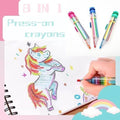 Avtoit | 8-in-1 Colored Pencil for Kids – Compact, safe, versatile