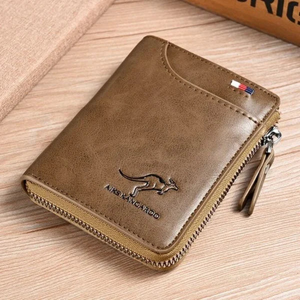 Avtoit | Men's multifunctional RFID-blocking, waterproof and durable PU leather wallet for men