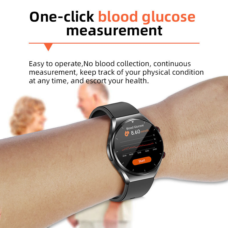 Avtoit | One-Click Blood Sugar|Blood Glucose Blood Pressure ECG|ECG HRV Heart Rate Monitor Health Smart Watch