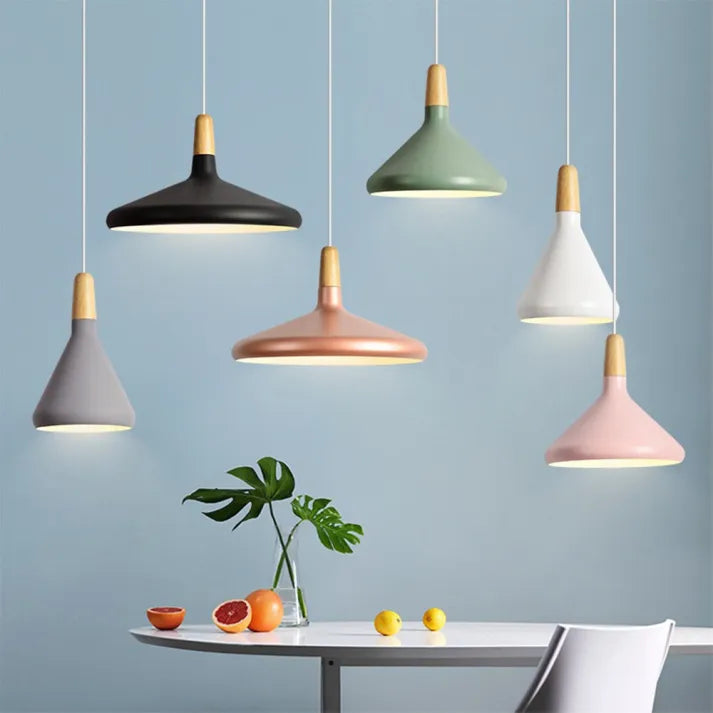 Avtoit | Macaron Pendant Light made of Metal Elegant Hanging Light