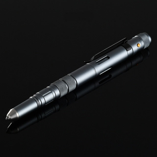 Avtoit | Tactical Pen Flashlight Bottle Opener Emergency Glass Cutter