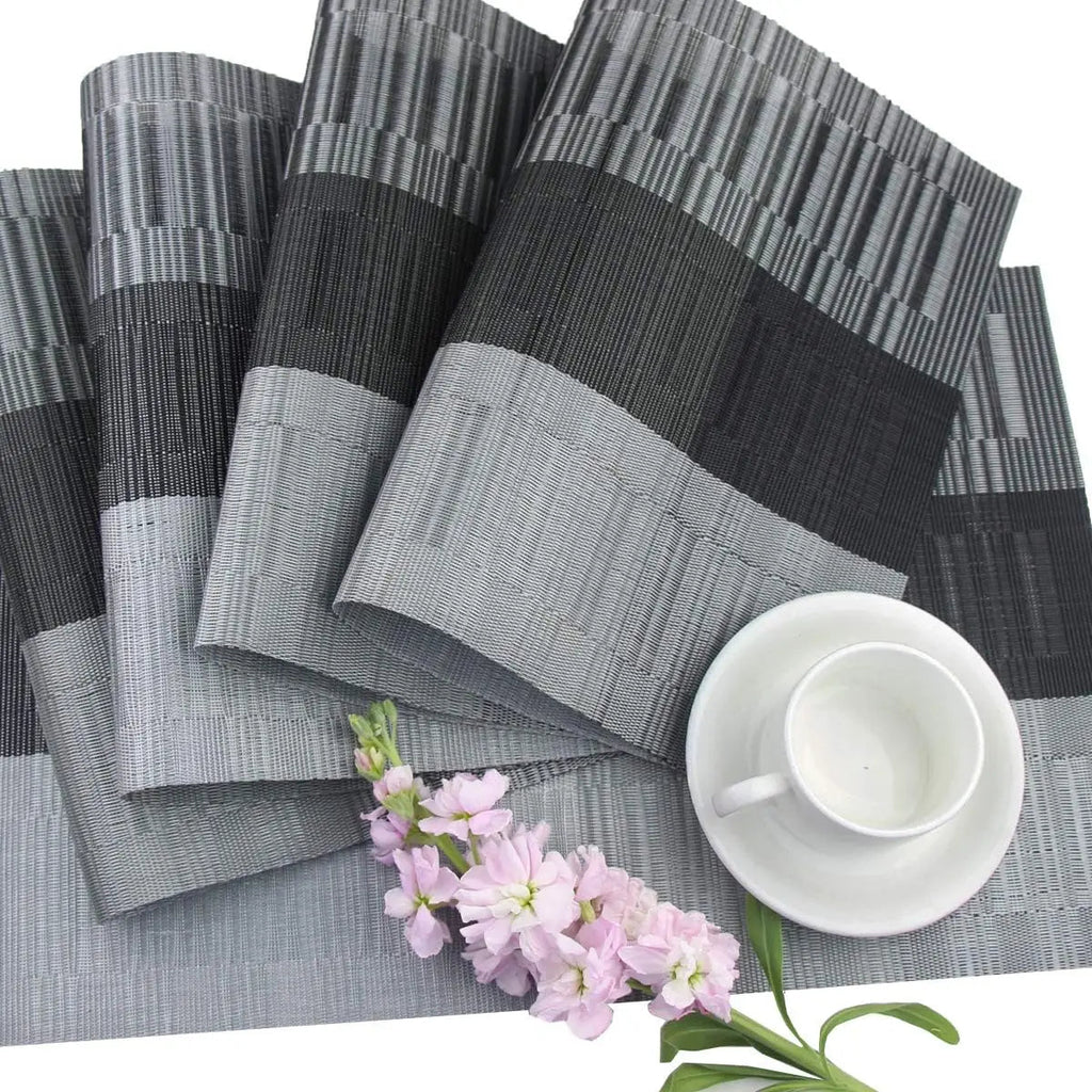 Avtoit | SturdyWoven – Premium Washable Heat-Resistant Placemats (Set of 4)