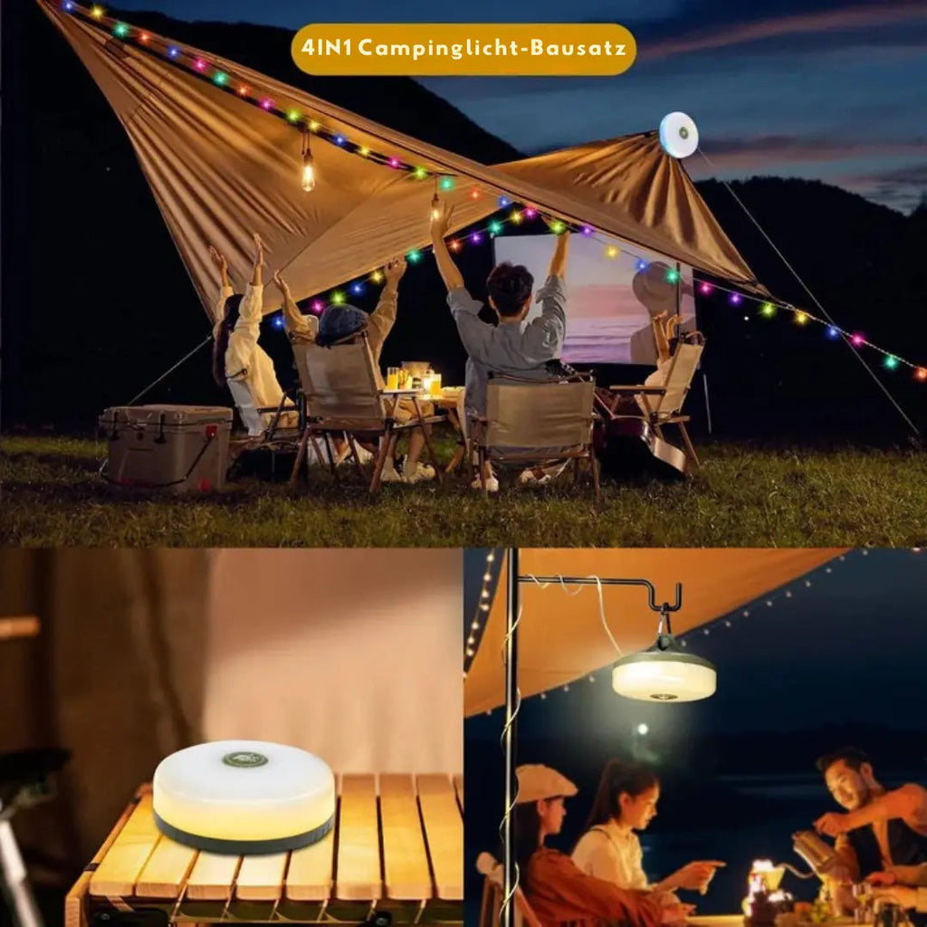 Avtoit | 4-in-1 Multifunctional Camping Light – Light, Power & Comfort