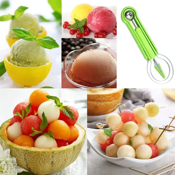 Avtoit | 4-in-1 Stainless Steel Fruit Cutter Set