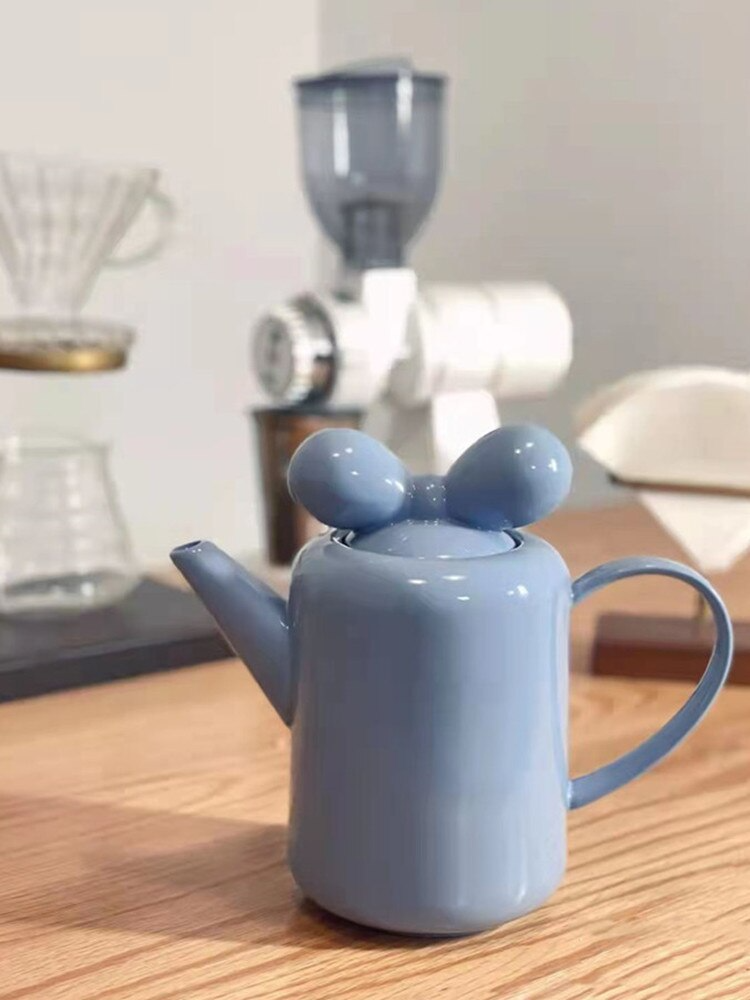 Avtoit | Bow Knot Design Porcelain Tea Pot