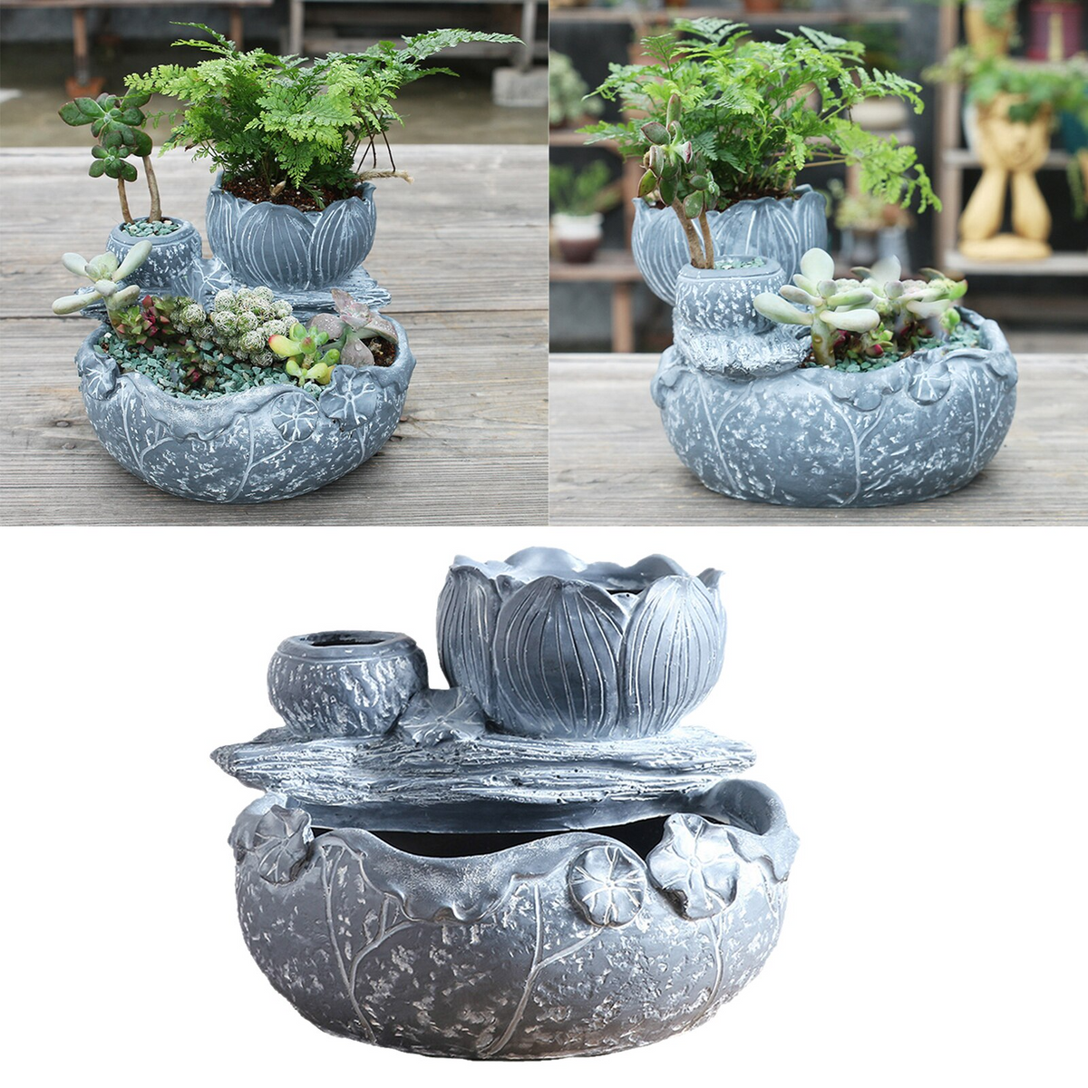 Avtoit | Resin Tree Wood Table Vase