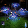 Avtoit | 4-Pack: Solar Lights Outdoor, Warm White Garden Lights