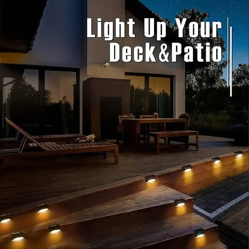 Avtoit | 4-Pack: Solar Outdoor Garden Deck Lights