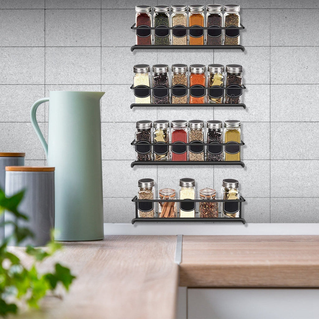Avtoit | 4-piece: Wall-mounted spice racks