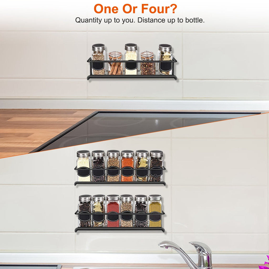 Avtoit | 4-piece: Wall-mounted spice racks