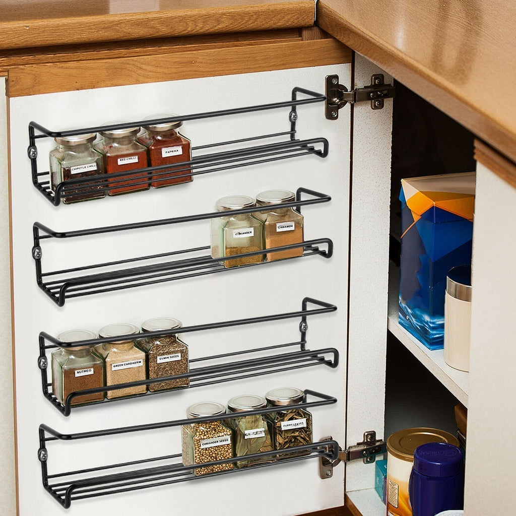 Avtoit | 4-piece: Wall-mounted spice racks