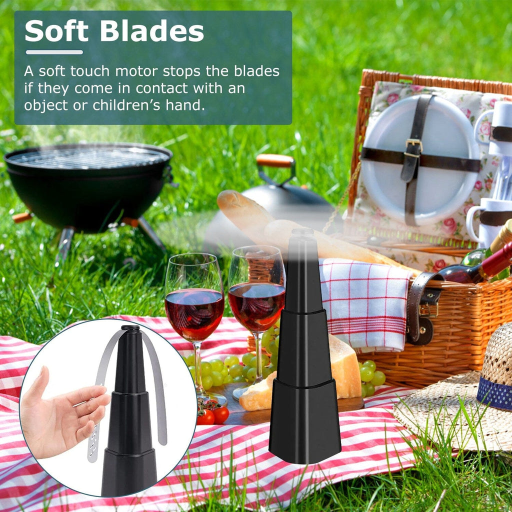 Avtoit | 4-Piece: Fly Repellent Fan Table Battery Operated Insect Repellent