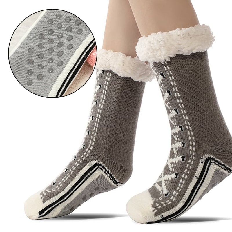 Avtoit | Ultra-thick Cashmere Slippers Socks S