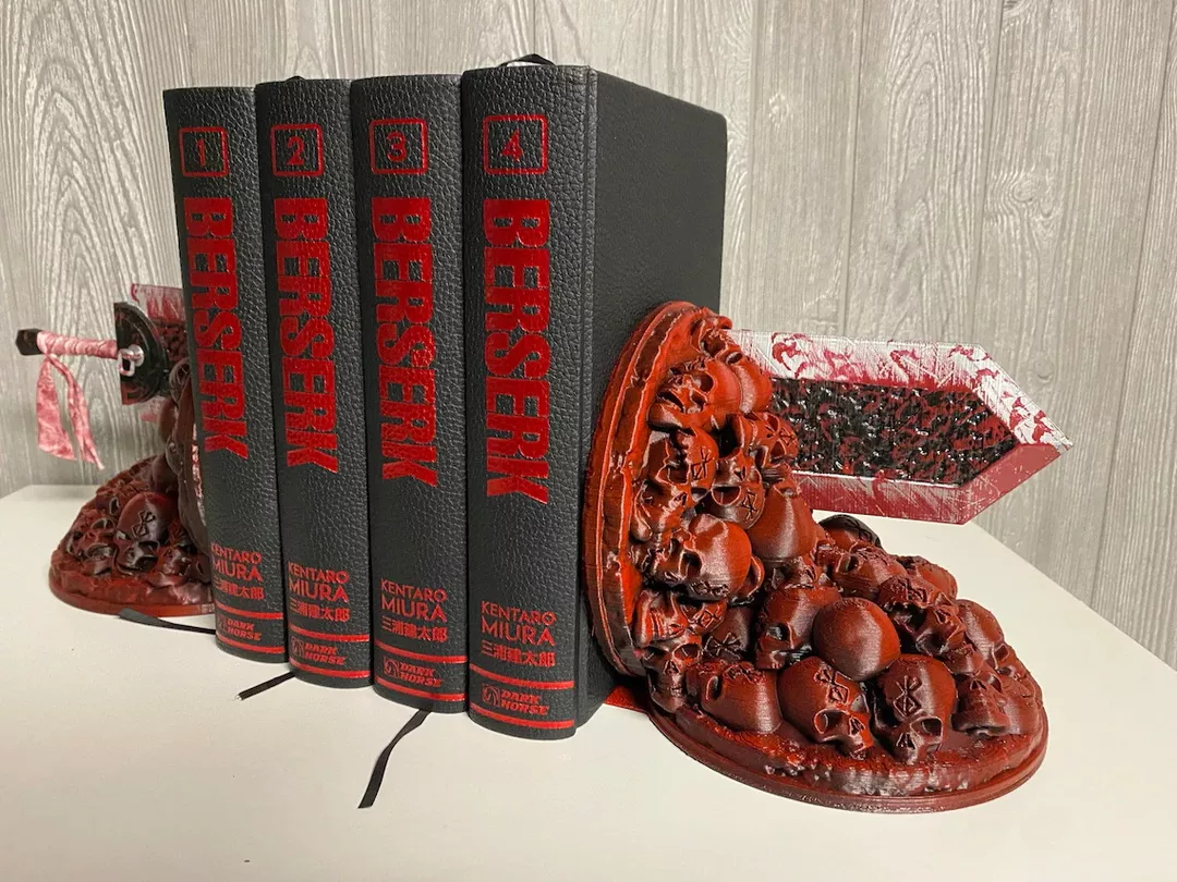 Avtoit | Berserk Bookends - Dragonslayer,Gift for she|him