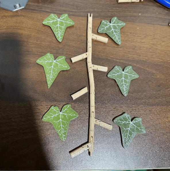 Avtoit | 3D Printed Ivy Refrigerator Magnet — Realistic Plant Decoration with Strong Adhesion