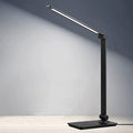 Avtoit | LED desk lamp, touch control desk lamp with 3 brightness levels, dimmable office lamp with adjustable arm, foldable table lamp for desk bedroom nightstand office