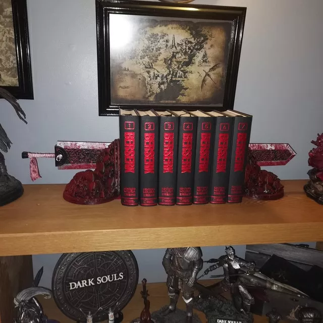 Avtoit | Berserk Bookends - Dragonslayer,Gift for she|him