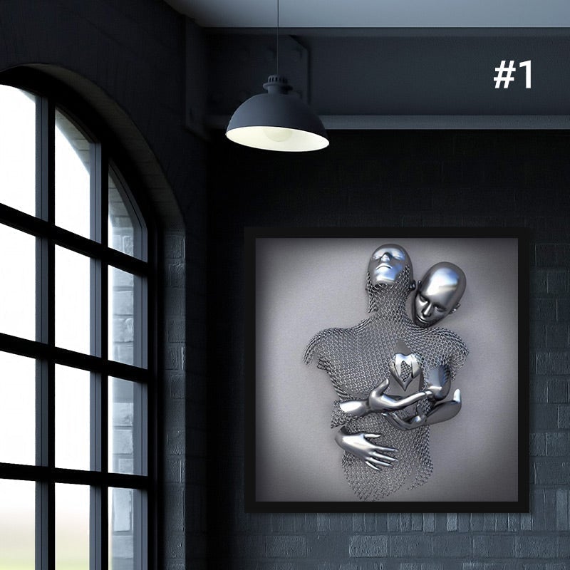 Avtoit | Figure statue of metal Art Wall decoration