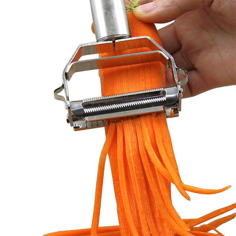 Avtoit | Ultra-sharp Stainless Steel Multifunctional Vegetable Peeler & Julienne Cutter