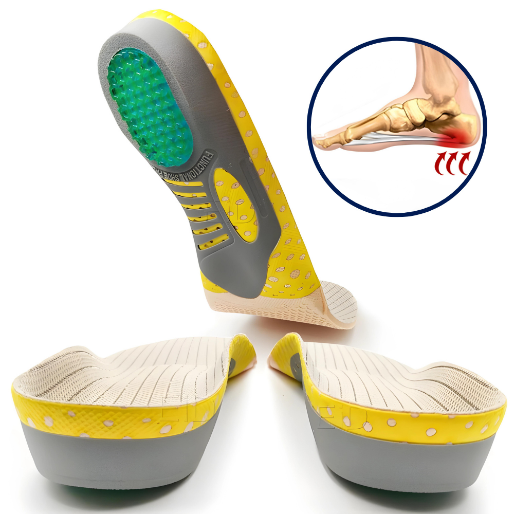 Avtoit | Orthopedic Arch Support Insoles for Flat Feet, Plantar Fasciitis Relief, and Comfort in Shoes