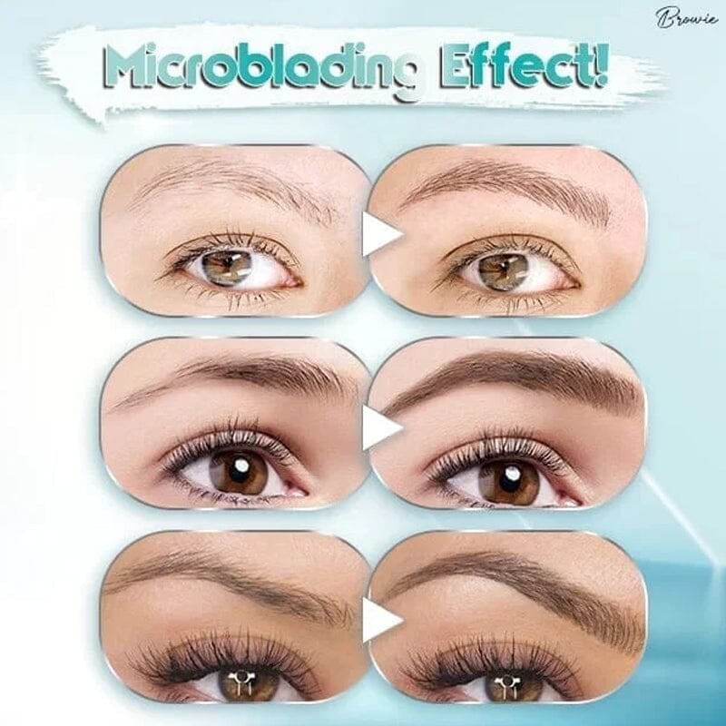 Avtoit | 3D Waterproof Microblading Eyebrow Pen 4 Fork Tip Tattoo Pencil