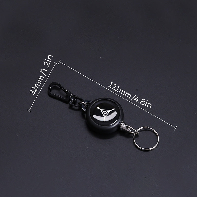Avtoit | Keychain with retractable wire cable