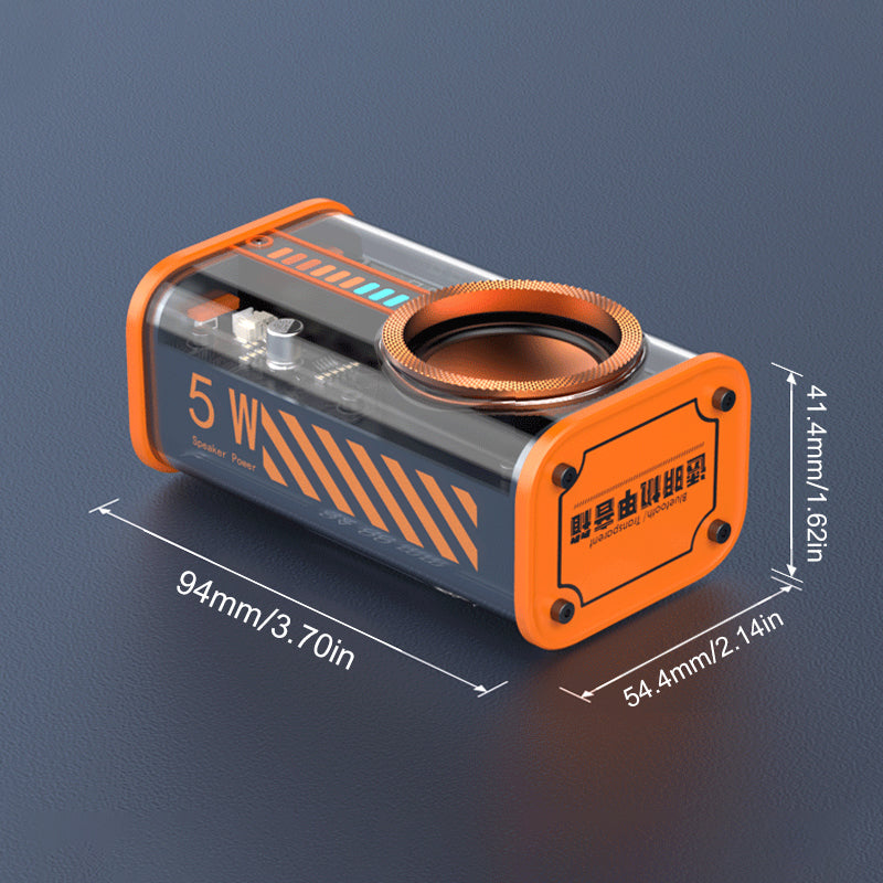 Avtoit | Transparent Mecha Wireless Bluetooth Speaker